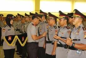 Kapolda Bengkulu Pimpin Sertijab 3 Pejabat Utama Polda dan 2 Kapolres