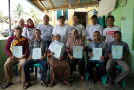 Penerima Sertifikat Tanah