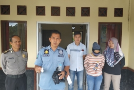 Polisi Mengamankan Salah Seorang Wanita (berzebo,red) Warga Kepahiang Yang Kedapatan Membawa Sabu