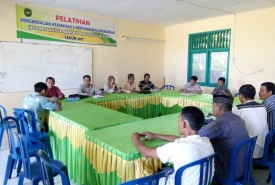Polres Bengkulu Selatan Berhasil Mengamankan 9 Orang Yang Terduga Pelaku Judi Sabung Ayam Senin (24/9/18)