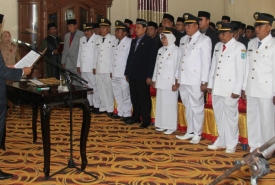 Bupati Lantik 141 Pejabat Eselon II, III, dan IV