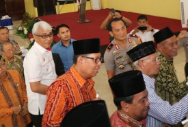 Deklarasi pemilu damai sejumlah ormas keagamaan di Bengkulu dan para tokoh agama