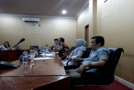 Hearing Komisi I dan II DPRD Kota Bengkulu Dengan KPU Kota Bengkulu