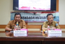Pejabat Kemendagri saat menghadiri kegiatan di Bali