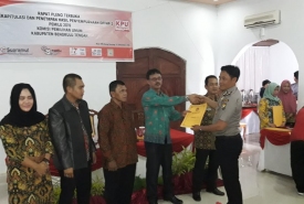 Pleno terbuka KPU Bengkulu Tengah