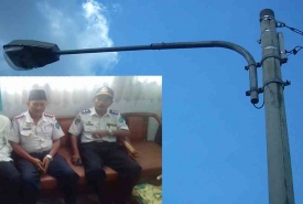 Plt Kadishub beserta jajarannya saat menggelar jumpa pers