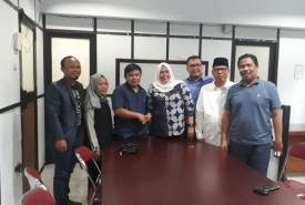 Mediasi yang berujung saling memaafkan antara Doni dan Baidari
