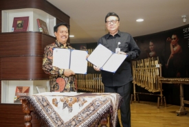 Kemendagri lakukan penandatanganan kerjasama dan MoU dengan Perpustakaan Nasional RI