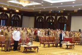 Rapat Koordinasi Kehumasan dan Hukum 2019 di Jakarta