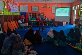 Siswa MAN 1 Mukomuko Ikuti Sosialisasi KPU Kabupaten Mukomuko