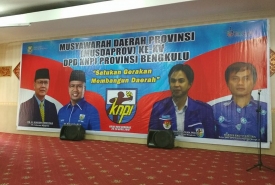 Musda XV KNPI Provinsi Bengkulu digelar di Gedung Daerah selama dua hari