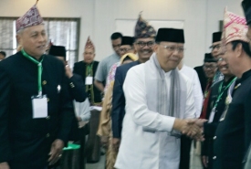 Plt Gubernur Bengkulu Rohidin Mersyah menghadiri Musyawarah Adat BMA se Provinsi Bengkulu