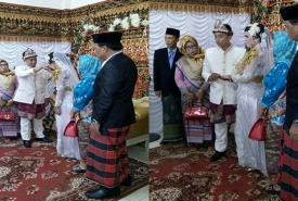 Pernikahan keponakan Bupati Kaur