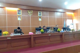 Rapat Paripurna DPRD Benteng