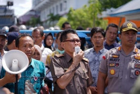 Tampung Aspirasi Pedagang Ampera