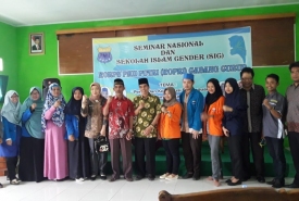 Seminar nasional dan Sekolah Islam Gender