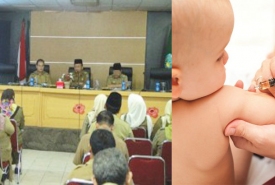 Rapat kesiapan Kota Bengkulu menghadapi PIN  di ruang Gunung Bungkuk Kantor Walikota, Selasa (29/2/2016).