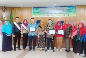 Seminar pecegahan HIV/AIDS dikalangan mahasiswa di Auditorium IAIN Bengkulu, Minggu (04/12/2016).  
