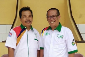 Ketua Panitia Suroto bersama ketua DPW PKB Bengkulu Herliardo