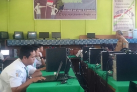 Sebanyak 1.185 Siswa SMK Bengkulu Utara Ikuti UNBK
