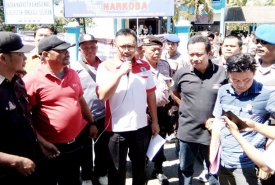 Kepala Badan Narkotika Nasional Kabupaten (BNNK) Bengkulu Selatan, AKBP Ali Imron SE
