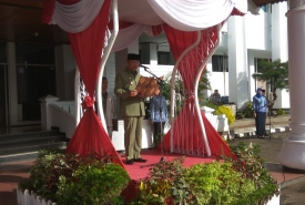 Plt Gubernur menjadi inspektur dalam upacara memperingati Hari Kebangkitan Nasional