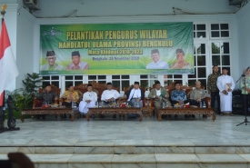 Pelantikan PBNU Provinsi Bengkulu
