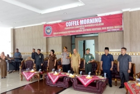 Coffee Morning Pembkab Bengkulu Selatan dan Awak Media