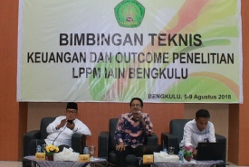 LPPM Adakan Bimtek Bagi Peneliti IAIN Bengkulu