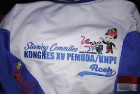 Kaos Kongres KNPI yang seharusnya dilaksanakan di Aceh