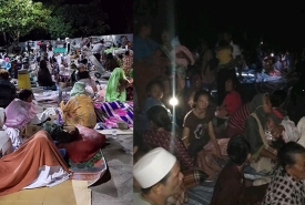 Korban gempa bumi di NTB