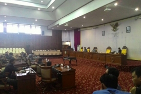 Rapat paripurna DPRD Provinsi Bengkulu